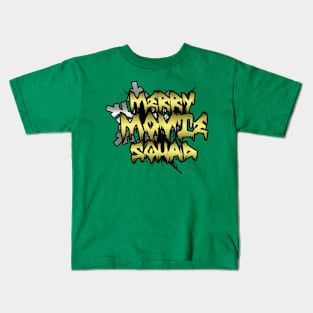 Merry Movie Squad Alternate Design Kids T-Shirt